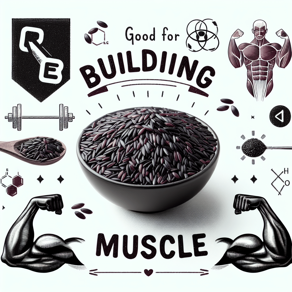 Is black rice good for Building muscle?