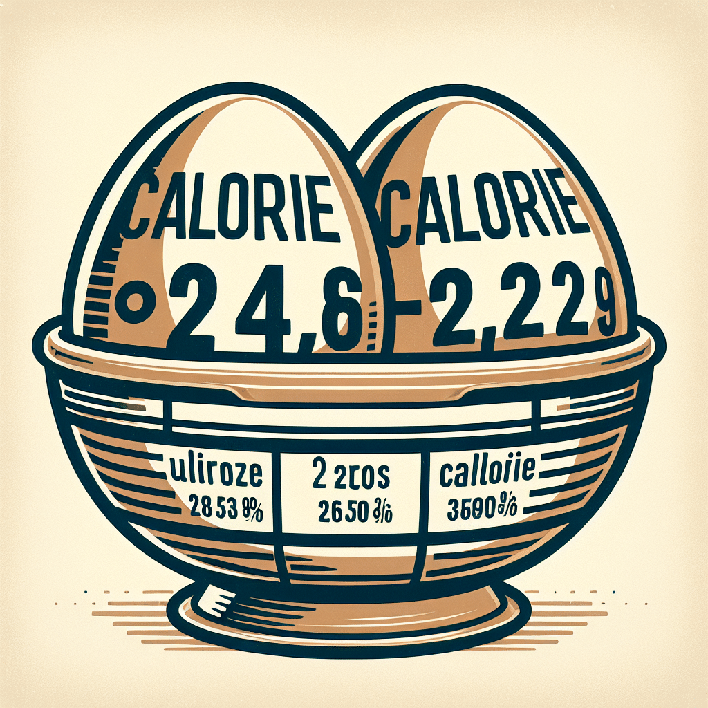 How Many Calories Are In 2 Eggs?