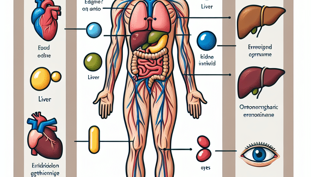 Where is ergothioneine found in the body?