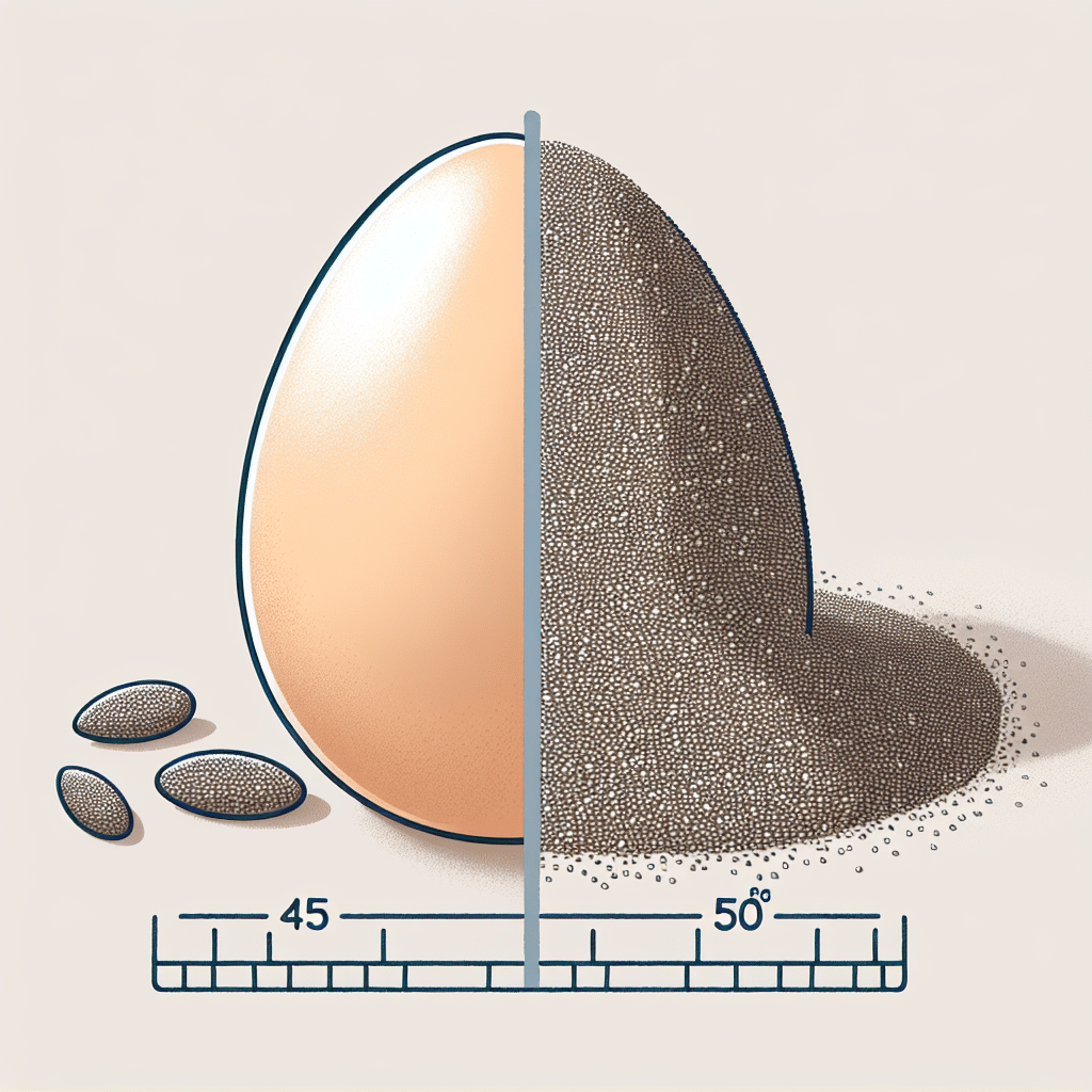 How Many Chia Seeds Equal 1 Egg?