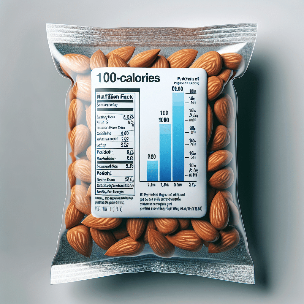 How Much Protein Is In A 100 Calorie Pack Of Almonds?