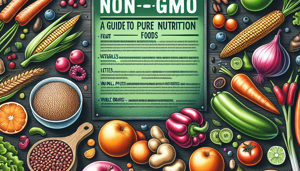 Non-GMO Foods: A Guide to Pure Nutrition