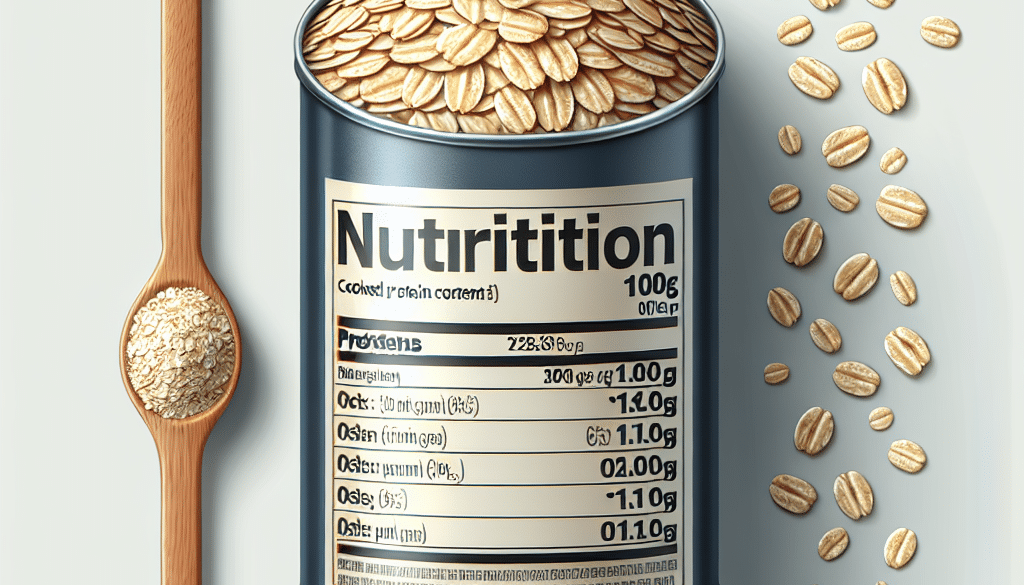 How Much Protein Is In 100g Of Cooked Oats? -ETprotein