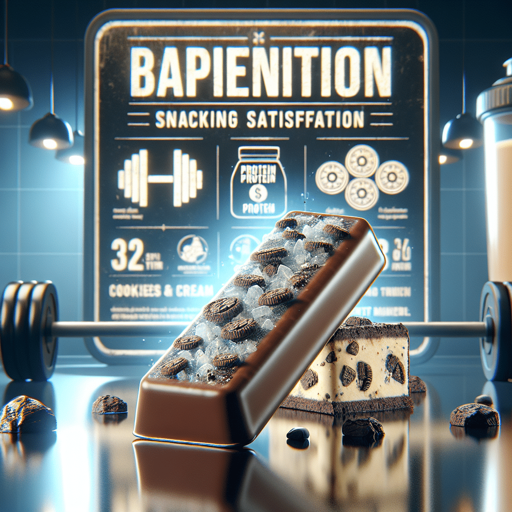 Cookies and Cream Protein Bar: The Ultimate Snack