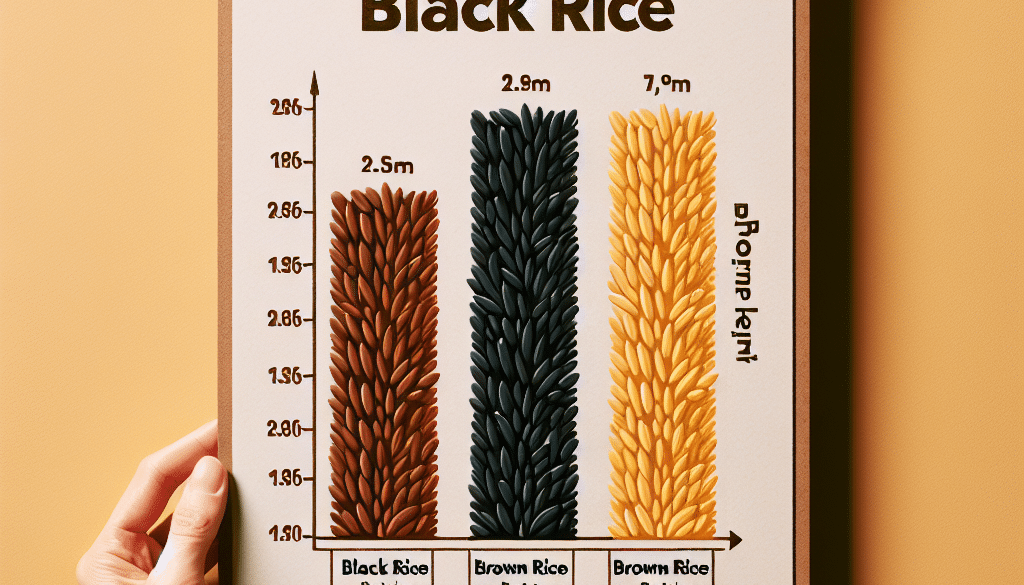 Does black rice have more protein than brown rice?