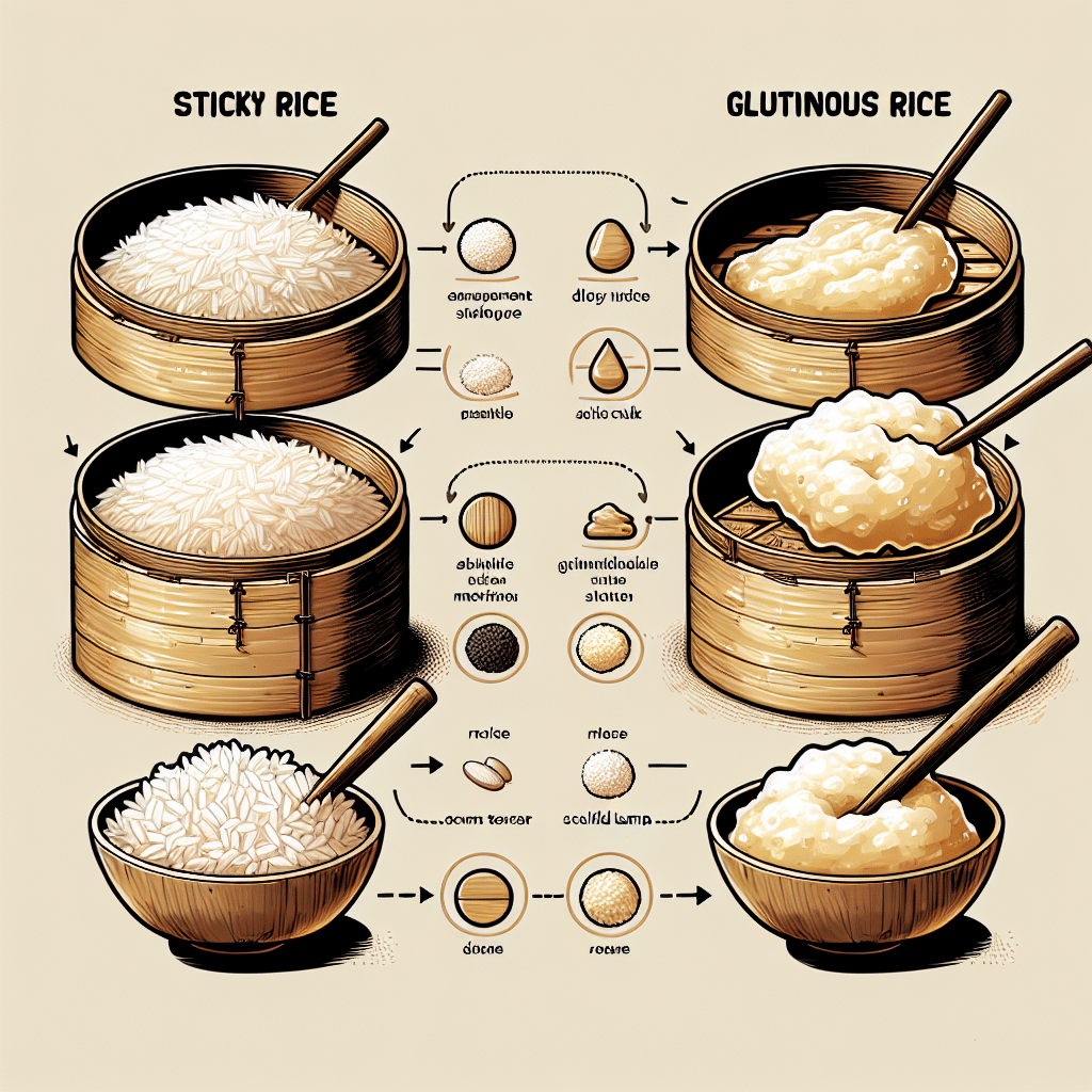 What Is The Difference Between Sticky Rice And Glutinous Rice?