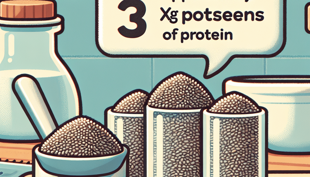 How Much Protein Is In 3 Tablespoons Of Chia Seeds?