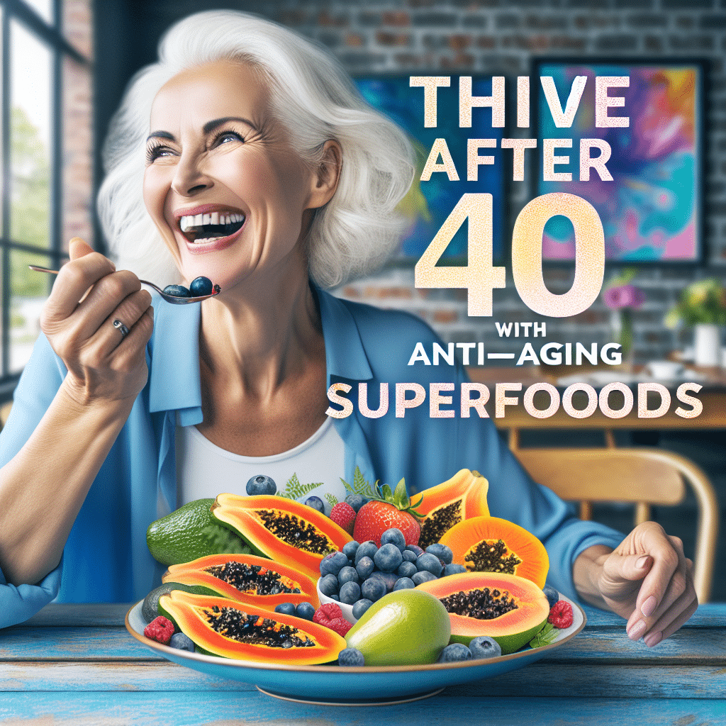 After 40, Thrive with These Anti-Aging Superfoods