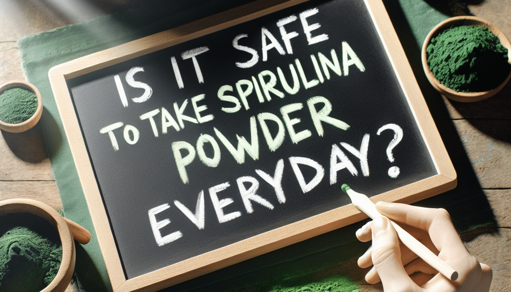 Is It Safe To Take Spirulina Powder Everyday?