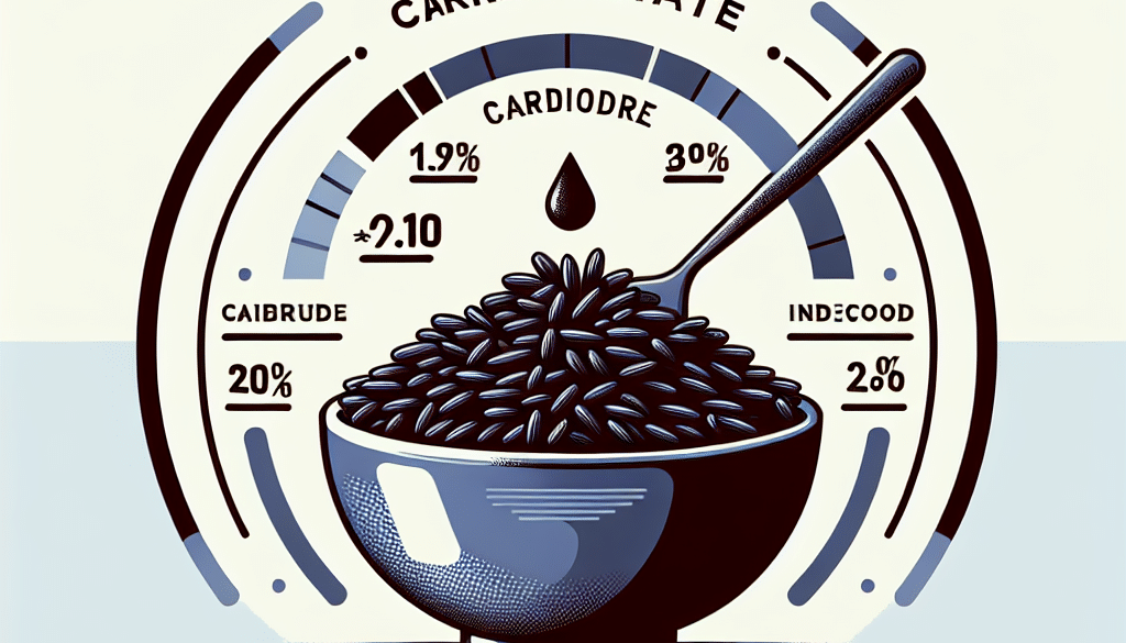 Is black rice high in carbs?