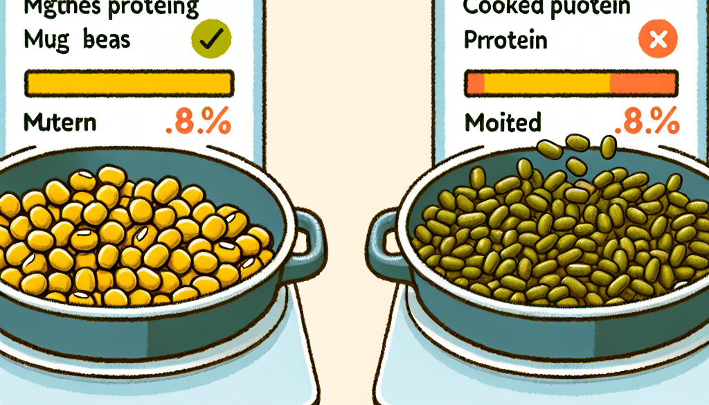 Does Cooking Mung Beans Reduce Protein?