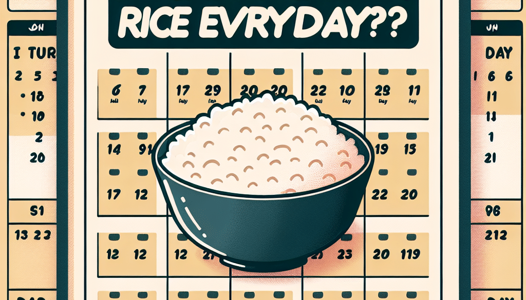 Can I Eat Rice Everyday?