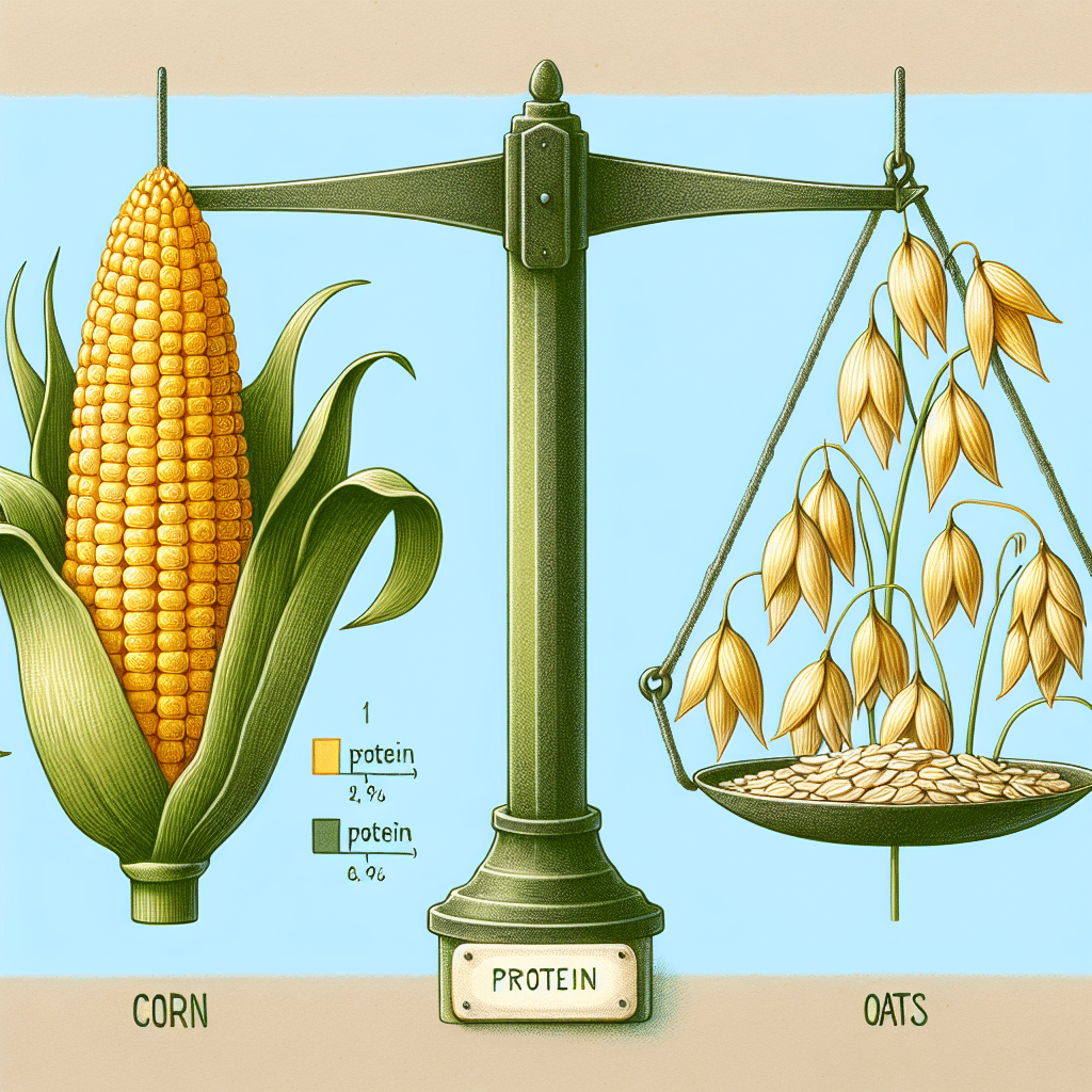 В кукурузе больше белка, чем в овсе? -ETпротеин