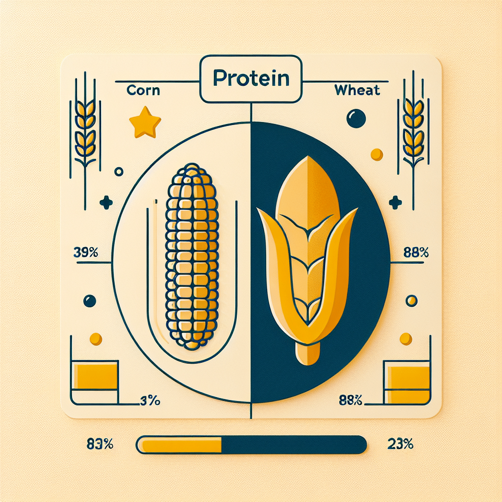 В чем больше белка: кукуруза или пшеница? -ETпротеин