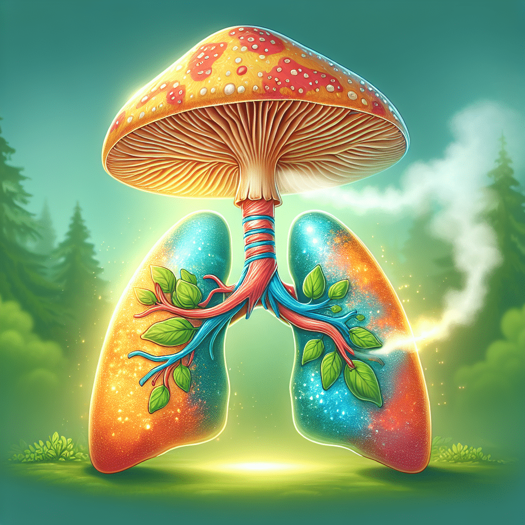 Which mushroom repair lungs?