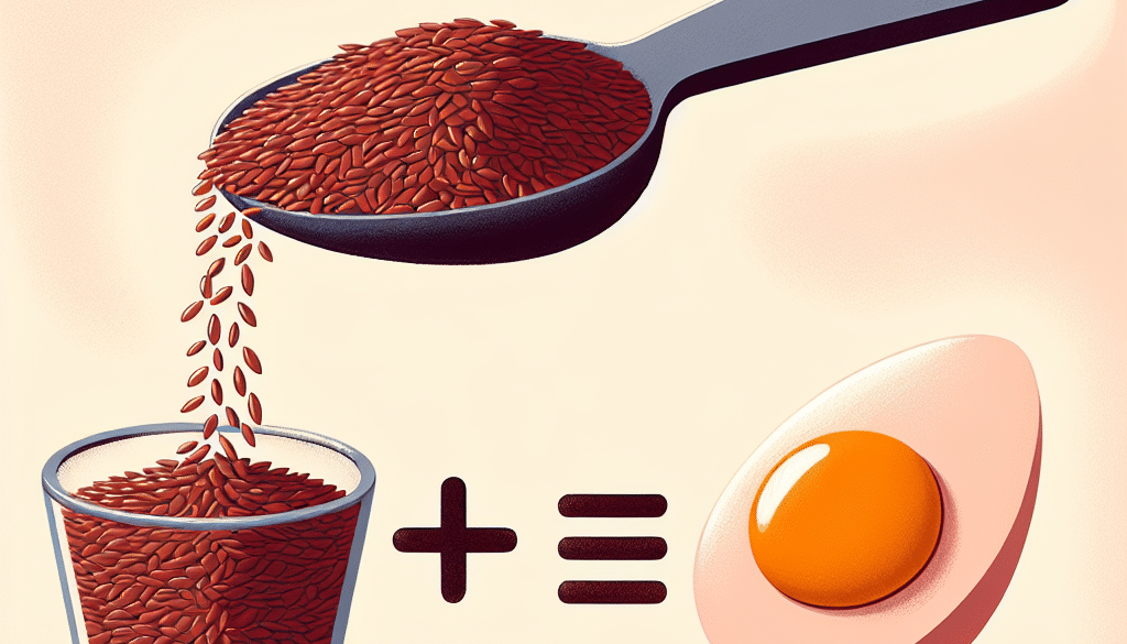 How Many Eggs Is One Tablespoon Of Flaxseed?