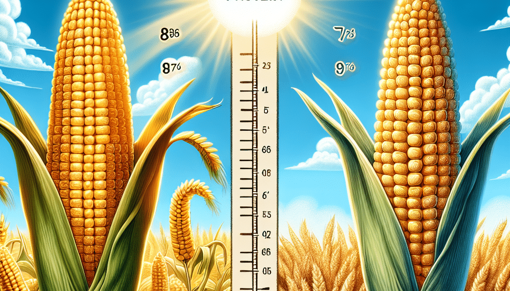 Which Has More Protein Corn Or Wheat?