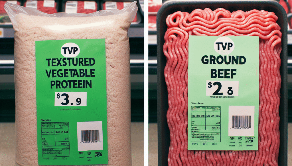 Is TVP Cheaper Than Ground Beef?