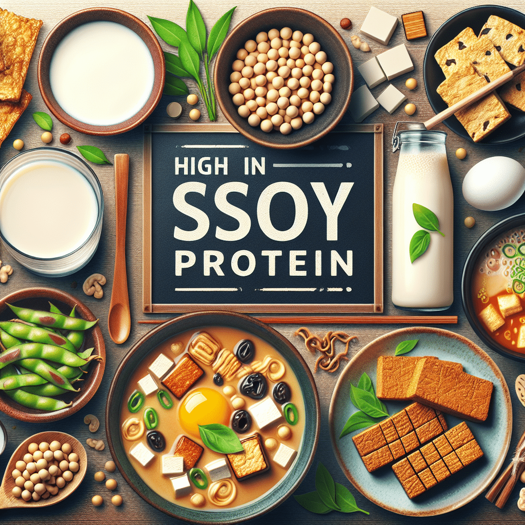 What Foods Are High In Soy Protein? -ETprotein