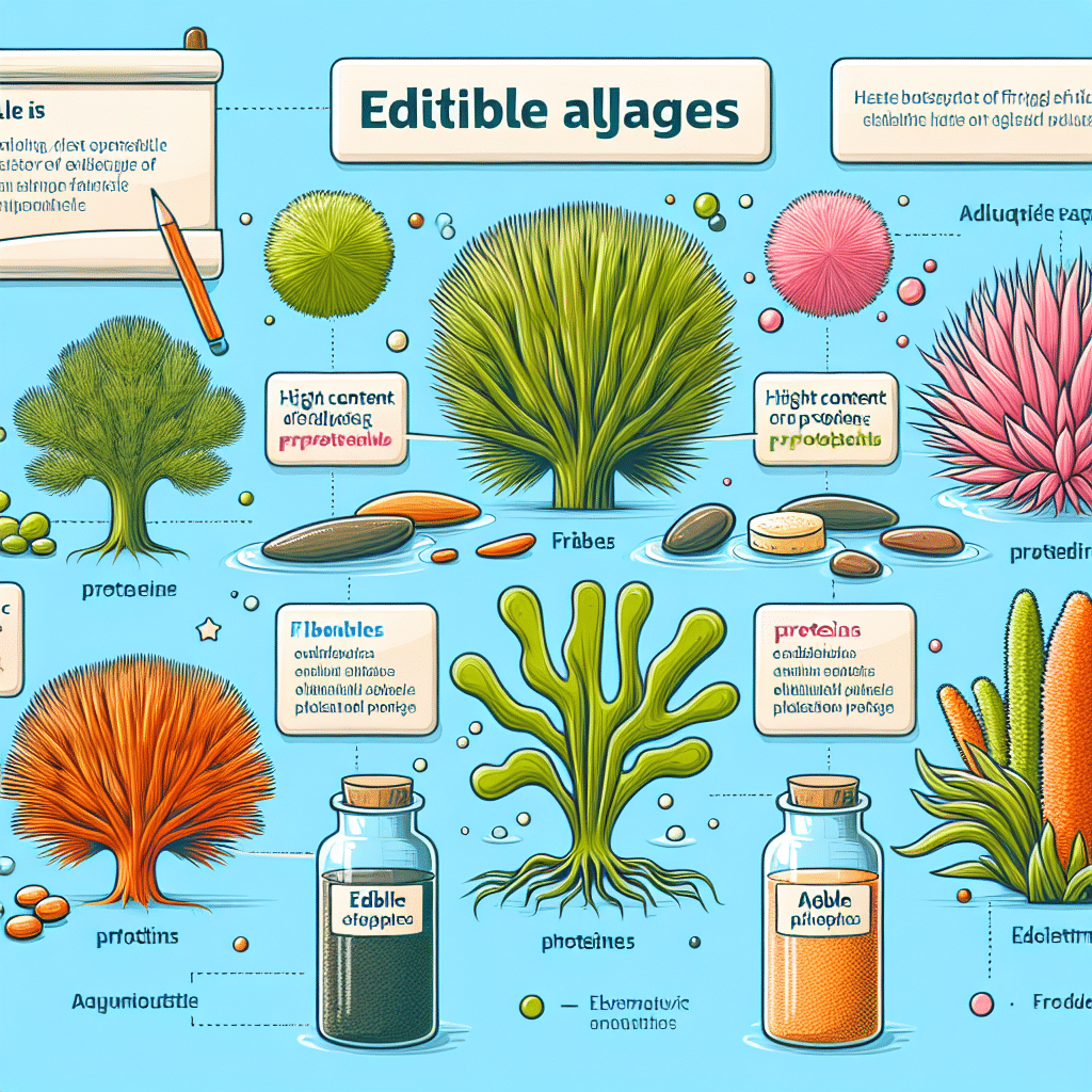 Which Edible Algae Has A Lot Of Fibres And Proteins? -ETprotein