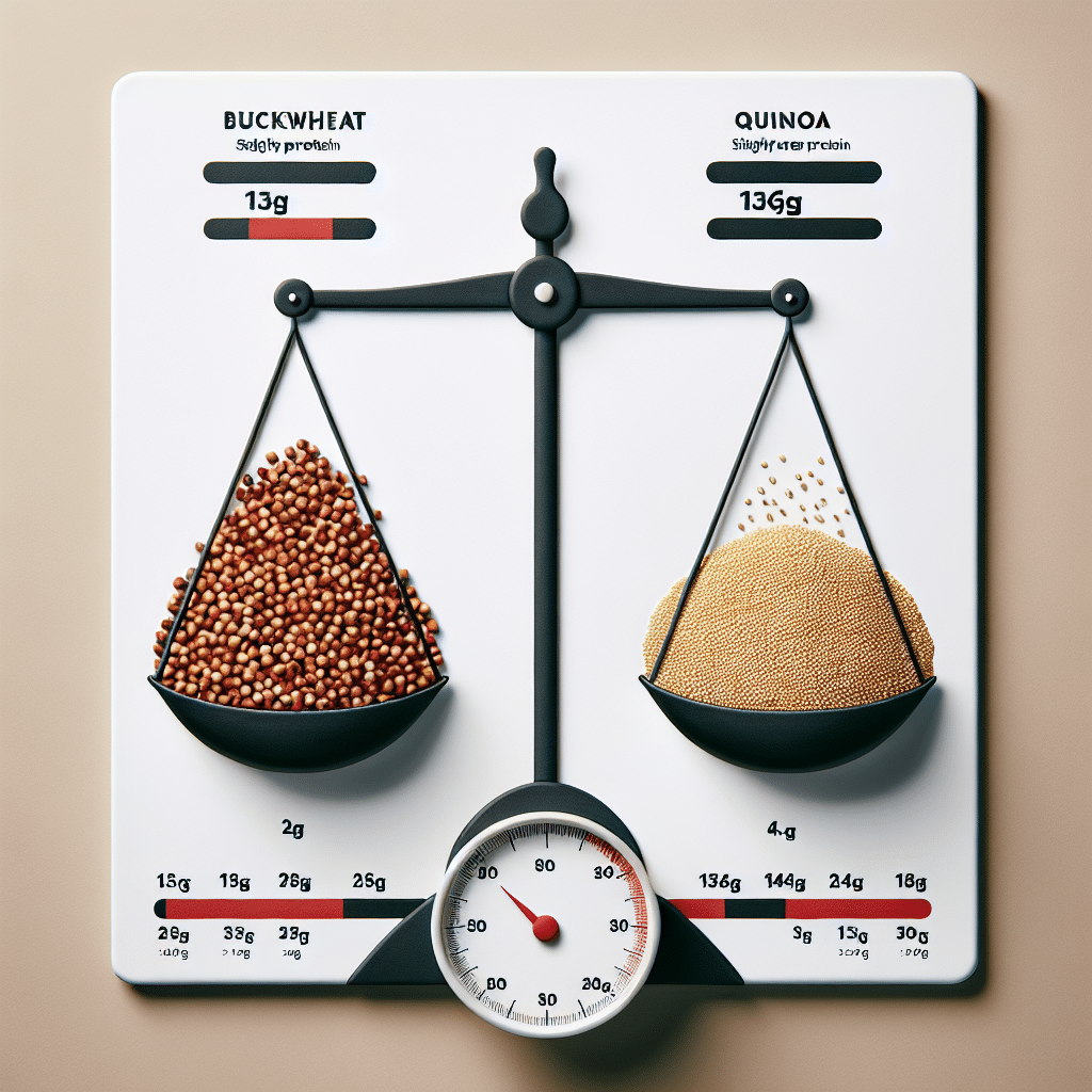 Which Has More Protein Buckwheat Or Quinoa?