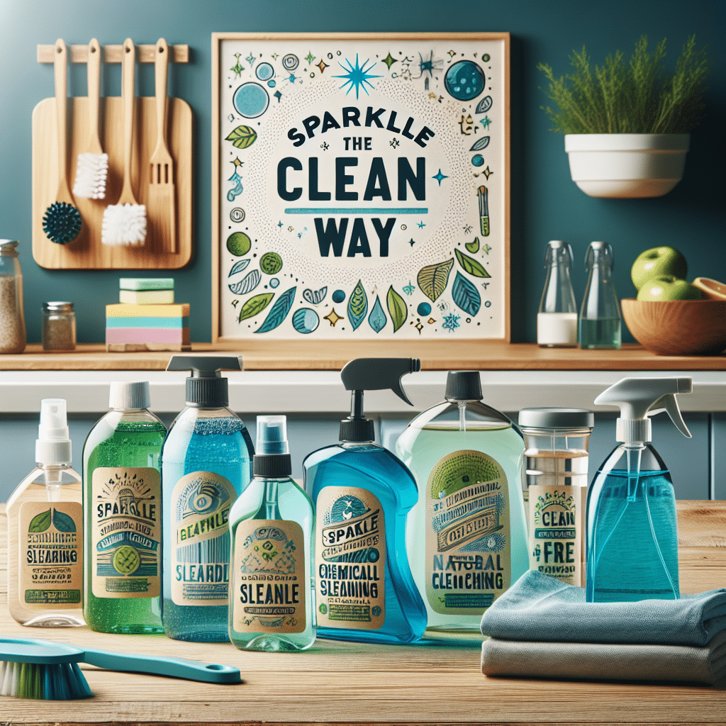 Chemical-Free Cleaning Products: Sparkle the Clean Way