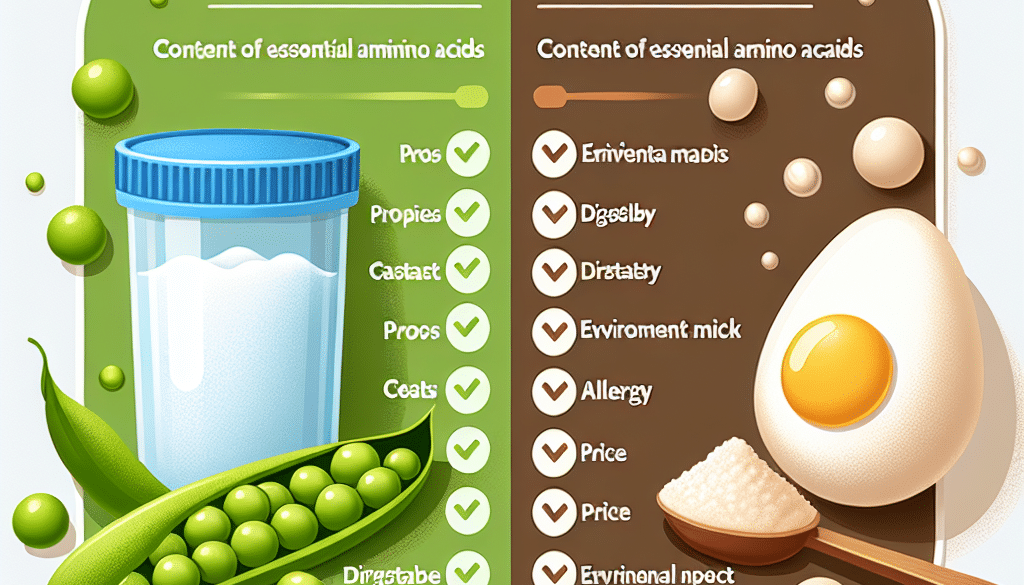 Is pea protein better than egg?