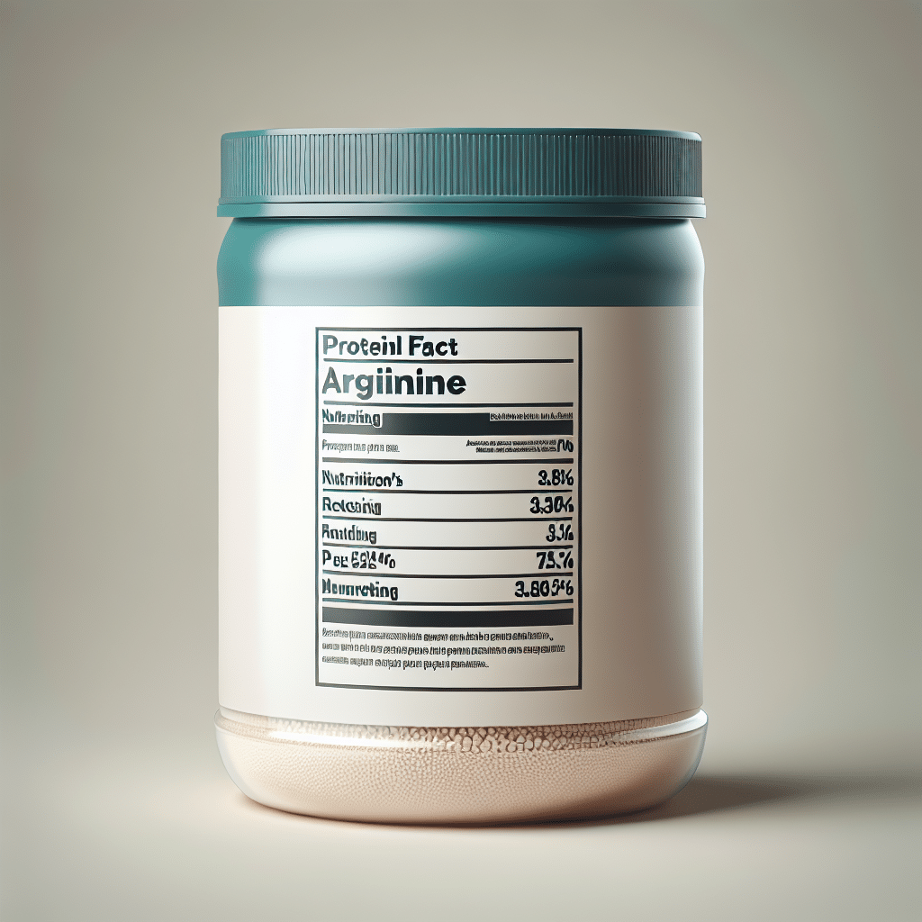 How Much Arginine Is In Pea Protein Powder?