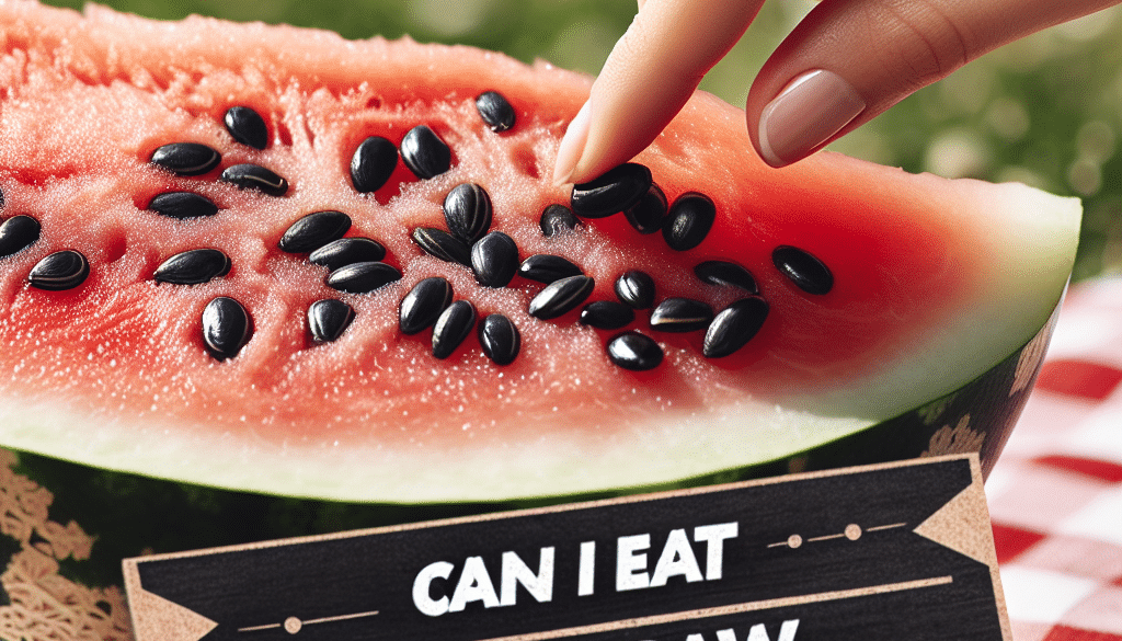 Can I Eat Raw Watermelon Seeds?