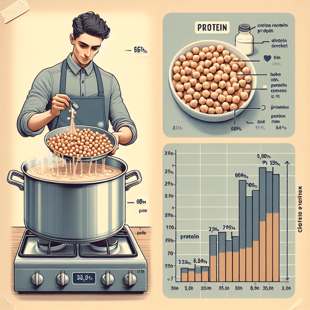 Does Boiling Chickpeas Reduce Protein?