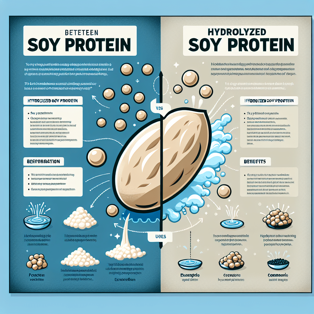 What Is The Difference Between Soy Protein And Hydrolyzed Soy Protein?