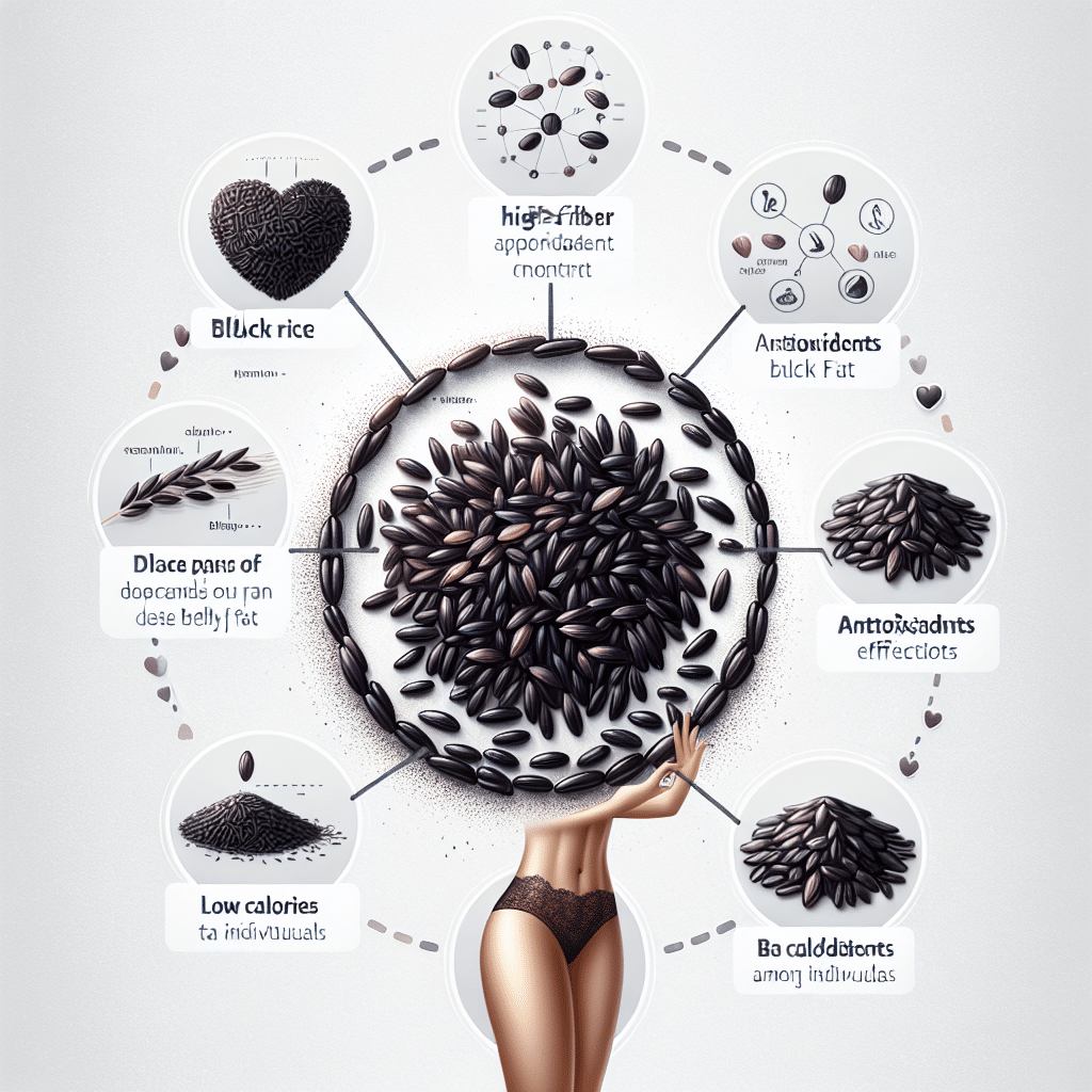 Полезен ли черный рис от жира на животе? -ETпротеин