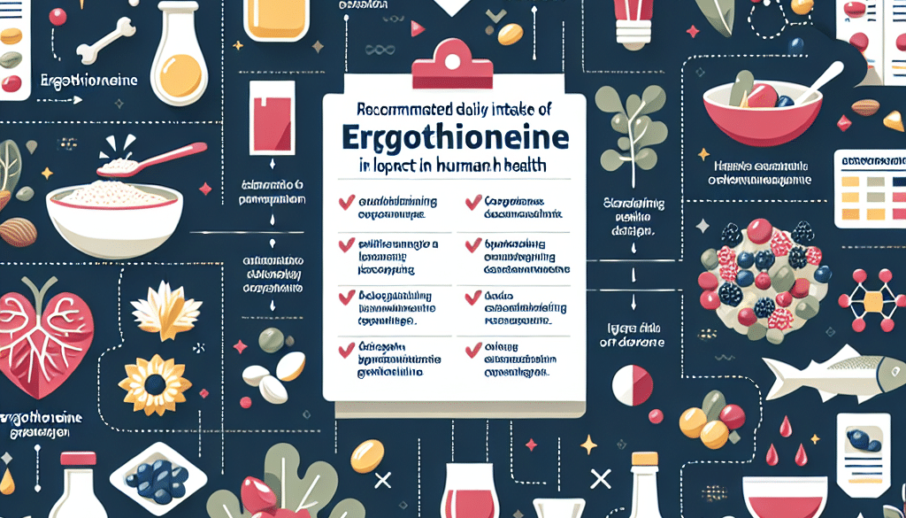 How much ergothioneine per day?