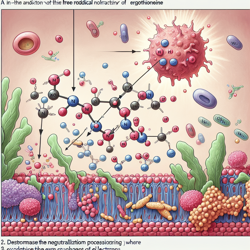 What is the action of ergothioneine antioxidant?