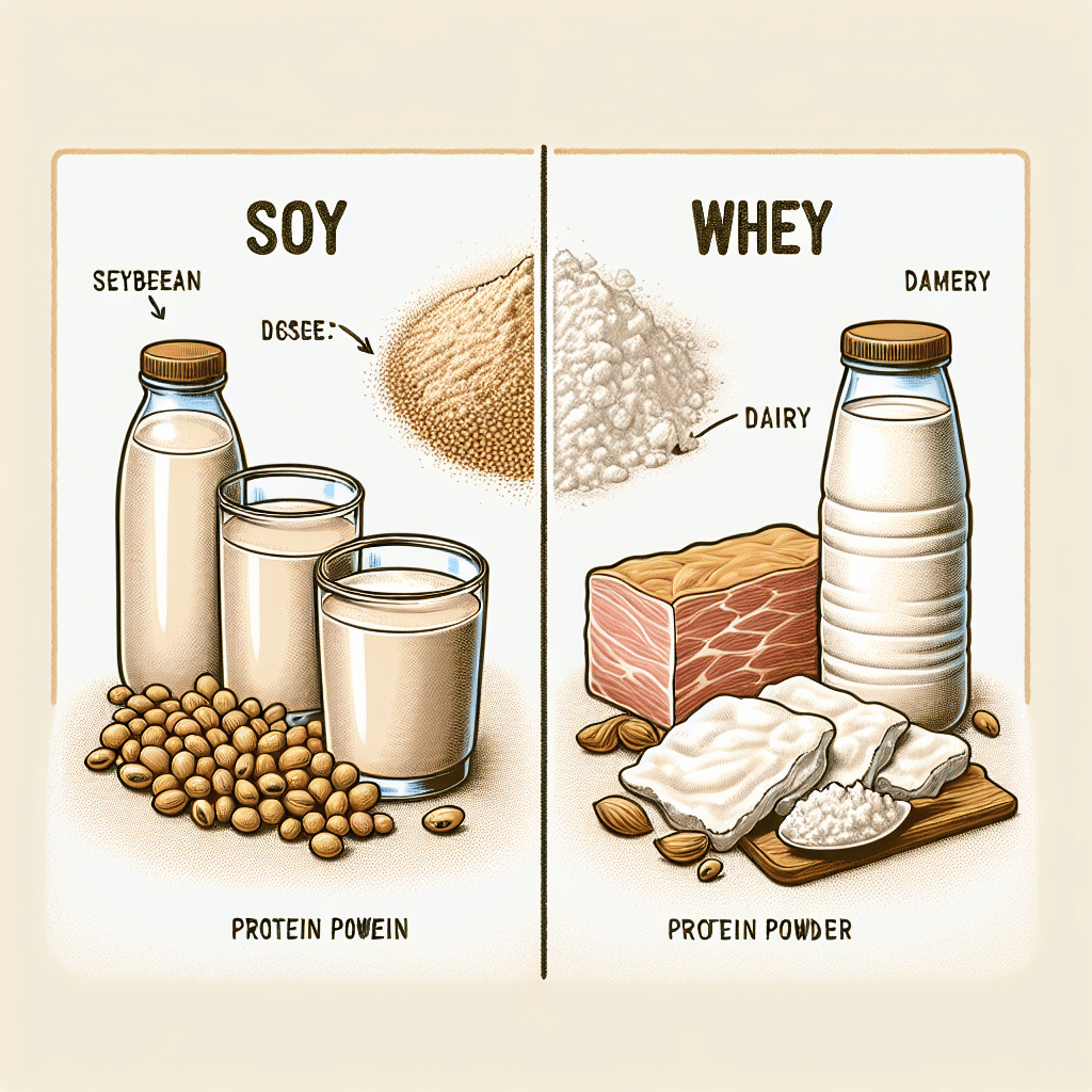 What Is The Difference Between Soy And Whey Protein Powder?