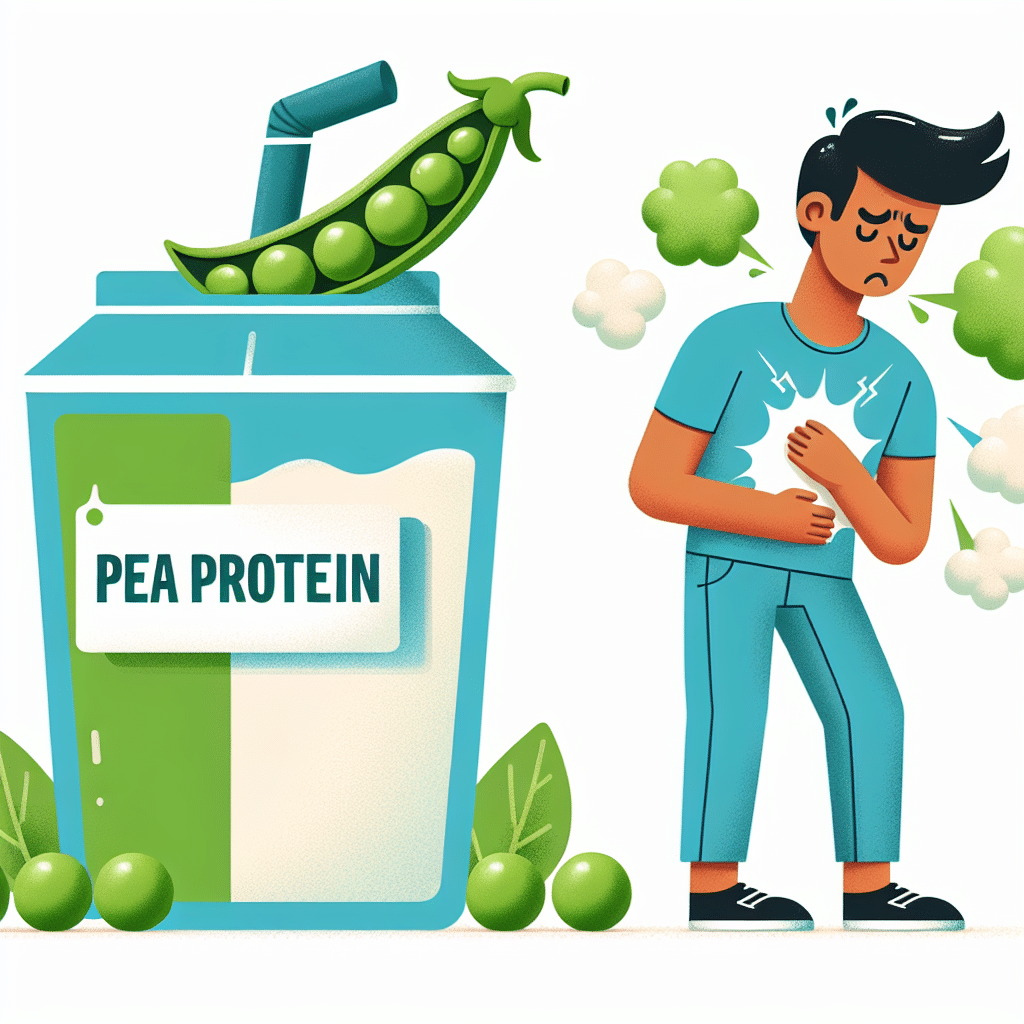 Does pea protein cause gas and bloating?