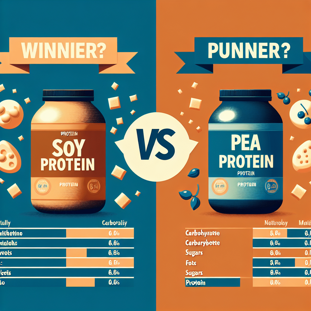 Which one is better soy protein or pea protein?