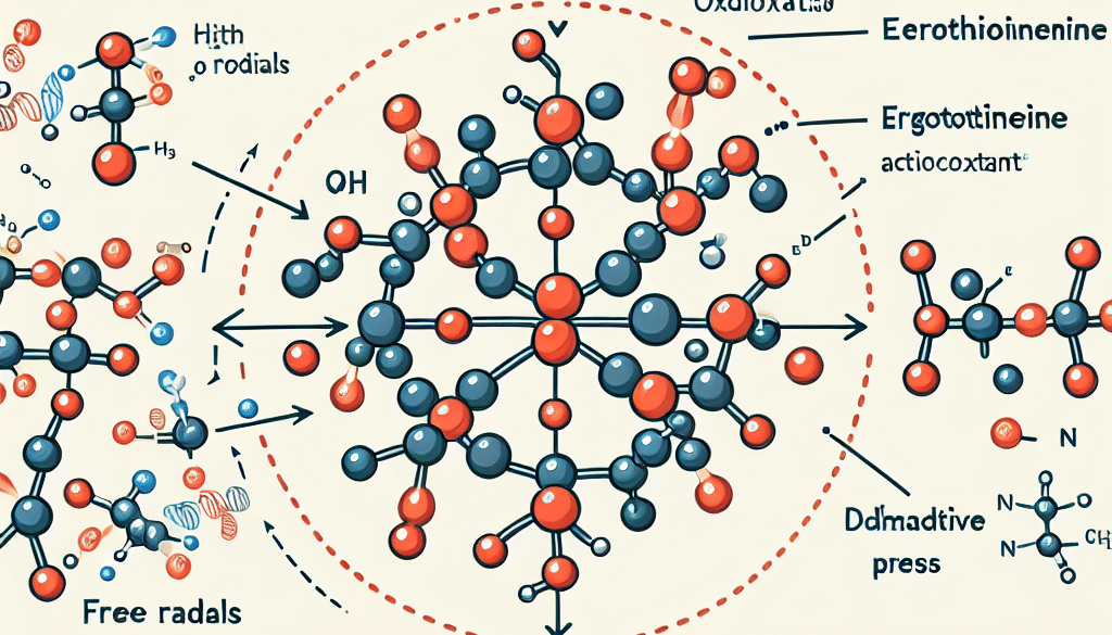 What is the action of ergothioneine antioxidant?