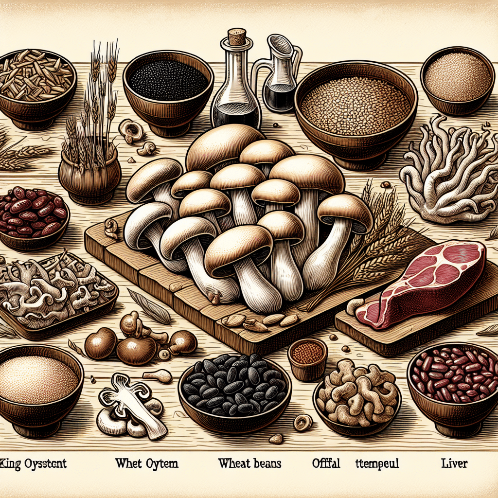 What foods have ergothioneine in them?