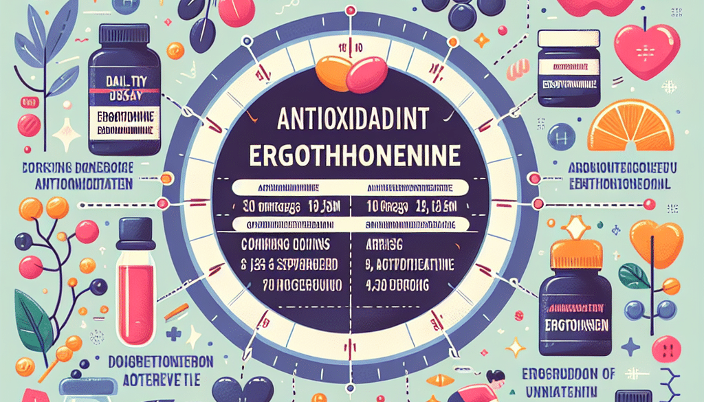 How much ergothioneine per day?