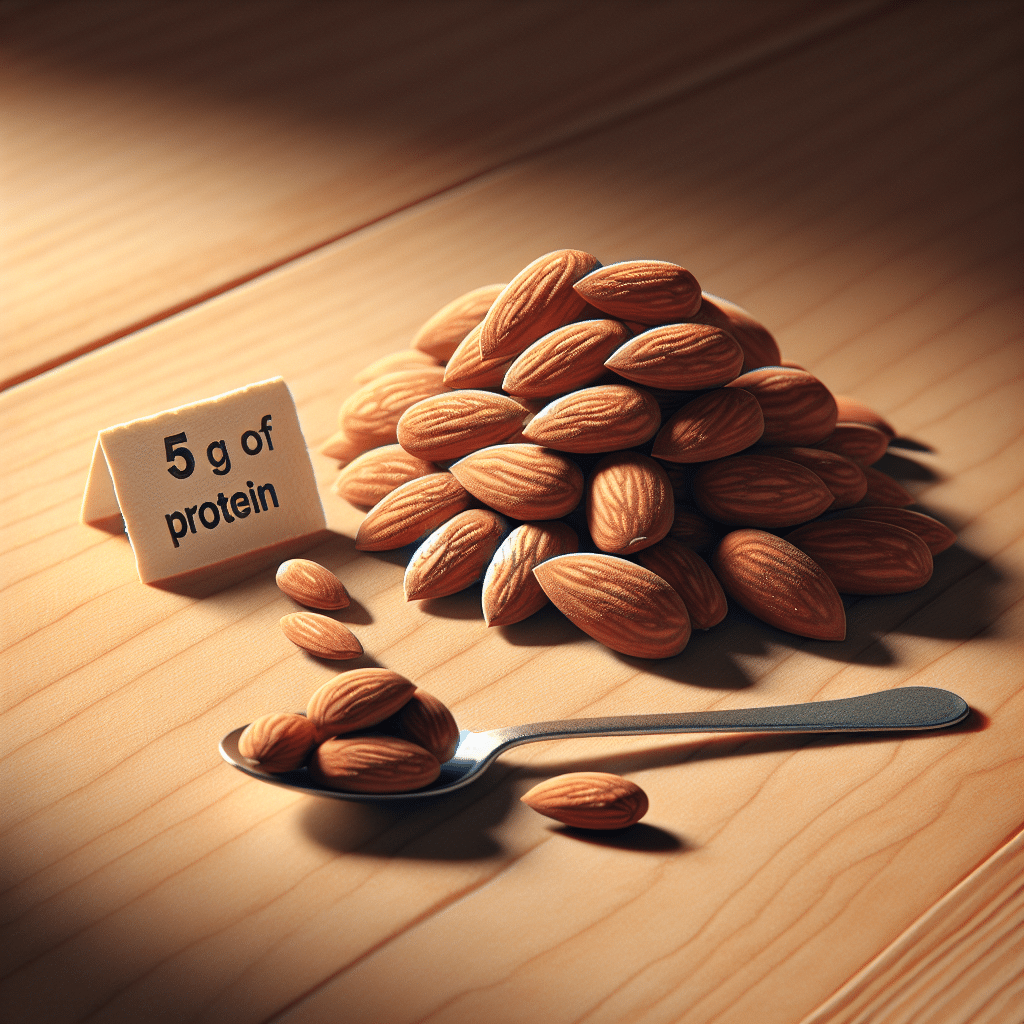 How Many Almonds Is 5G Of Protein?