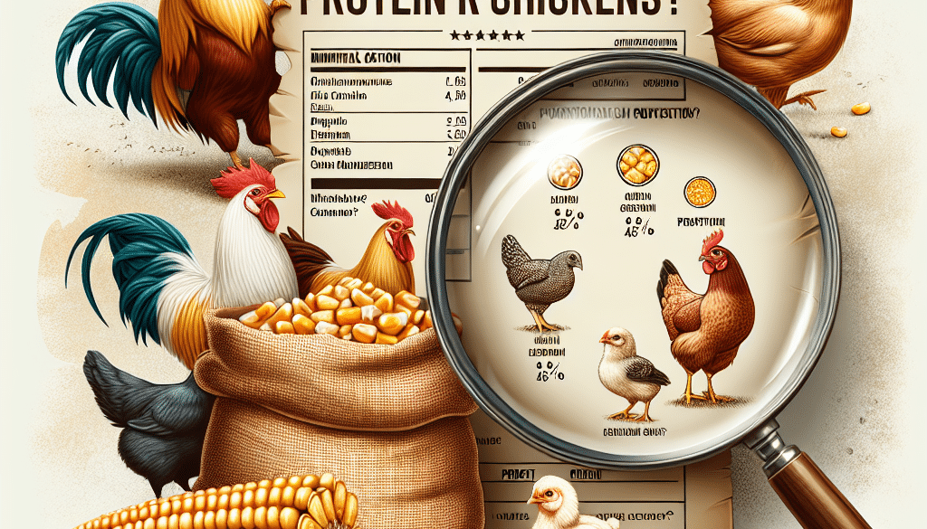 Does Corn Have Enough Protein For Chickens?