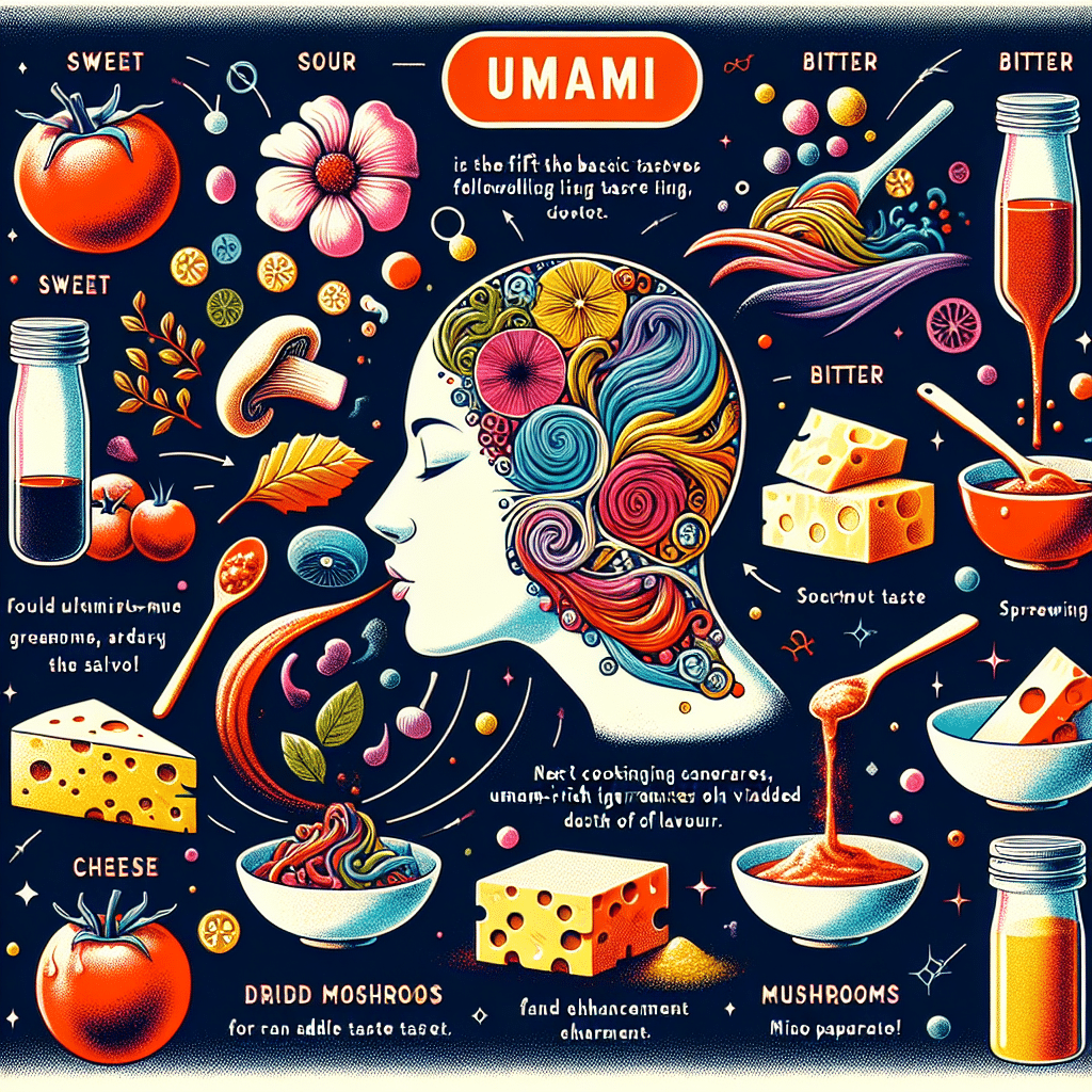 What is umami flavour and how to use it in food?