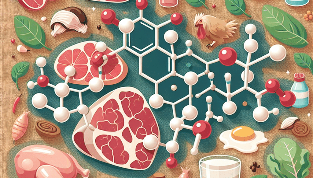 Is ergothioneine found in meat?