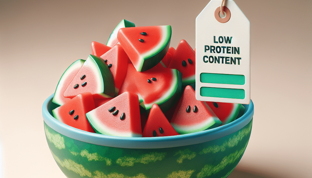 How Much Protein Is In A Bowl Of Watermelon?