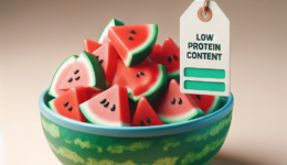 How Much Protein Is In A Bowl Of Watermelon?