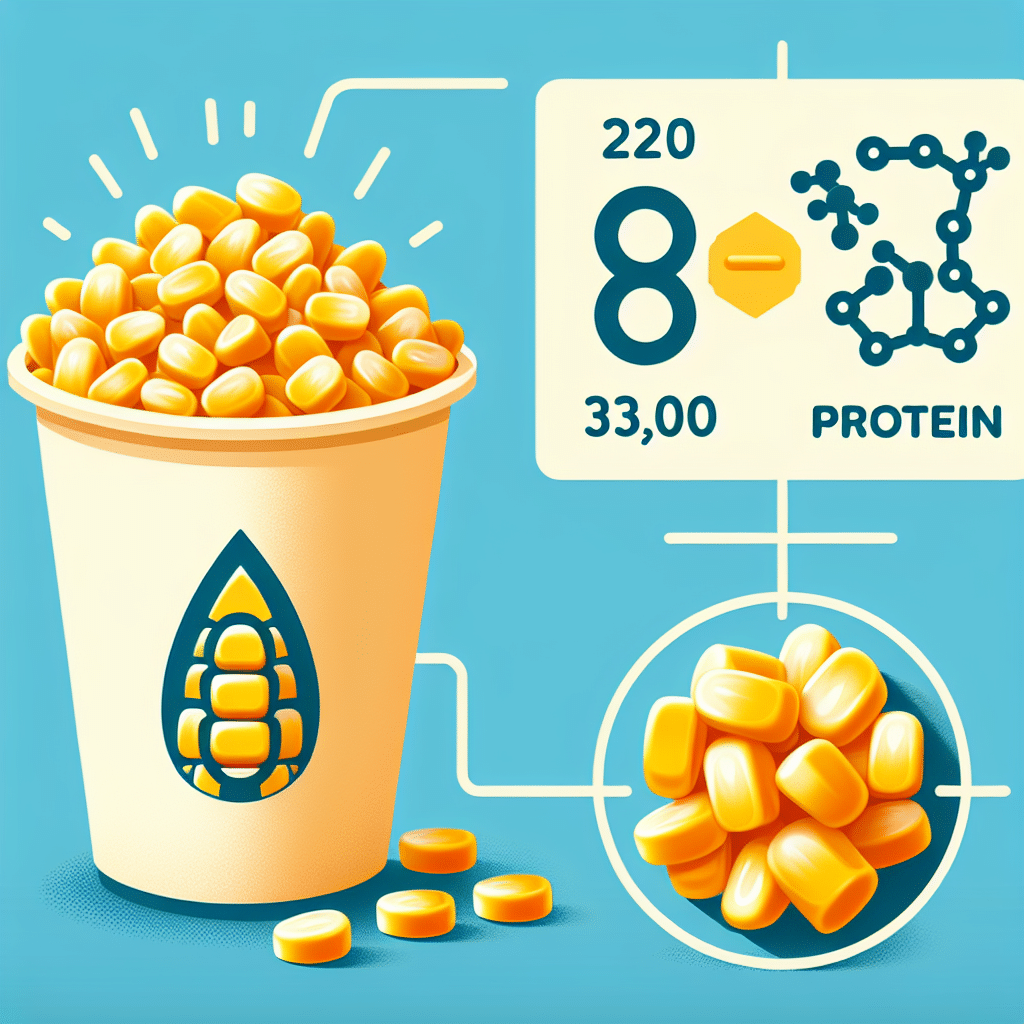 How Much Protein Is In A Cup Of Corp?