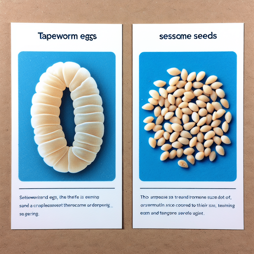 Are Tapeworms Eggs Or Sesame Seeds?