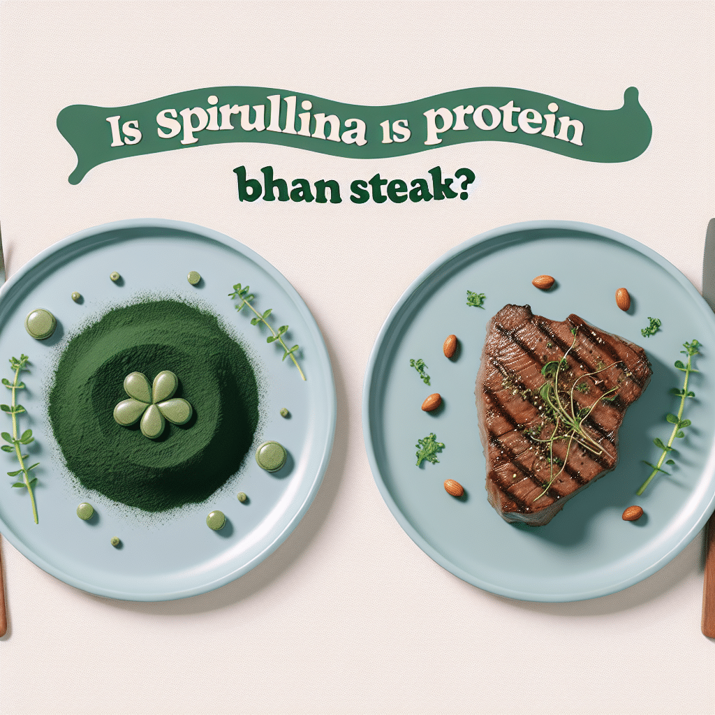 Is Spirulina Protein Better Than Steak? -ETprotein