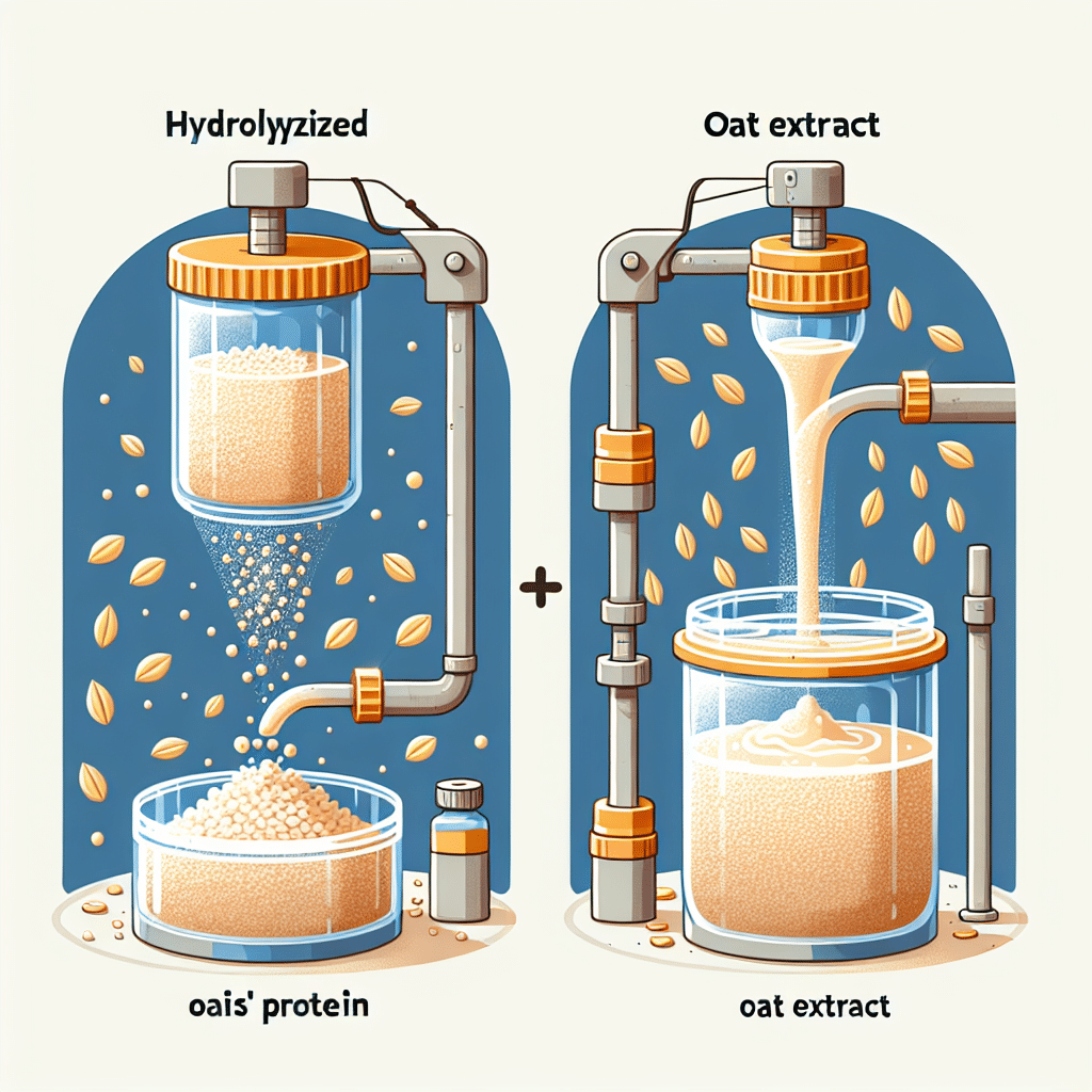 В чем разница между гидролизованным белком овса и экстрактом овса?  -ETпротеин